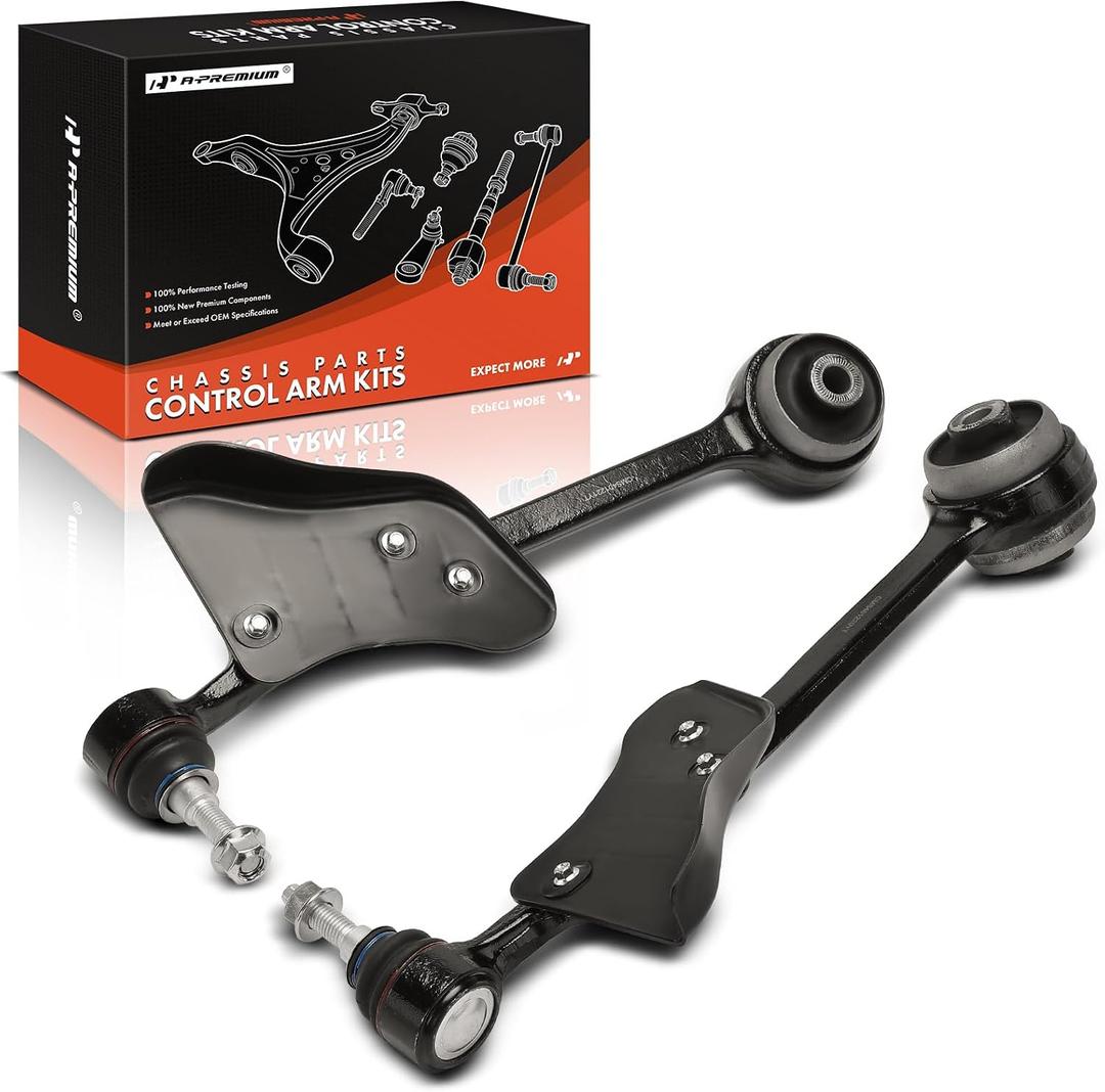 A-Premium 2 x Front Lower Forward Control Arm with Ball Joint & Bushing, Compatible with Ford Mustang 2015-2022