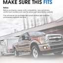 Automotive Replacement Seat Cover Driver Side Bottom Cloth Seat Cover for 2003-2007 GMC Sierra 1500 2500 3500 1500HD 2500HD SLE SLT Charcoal Gray