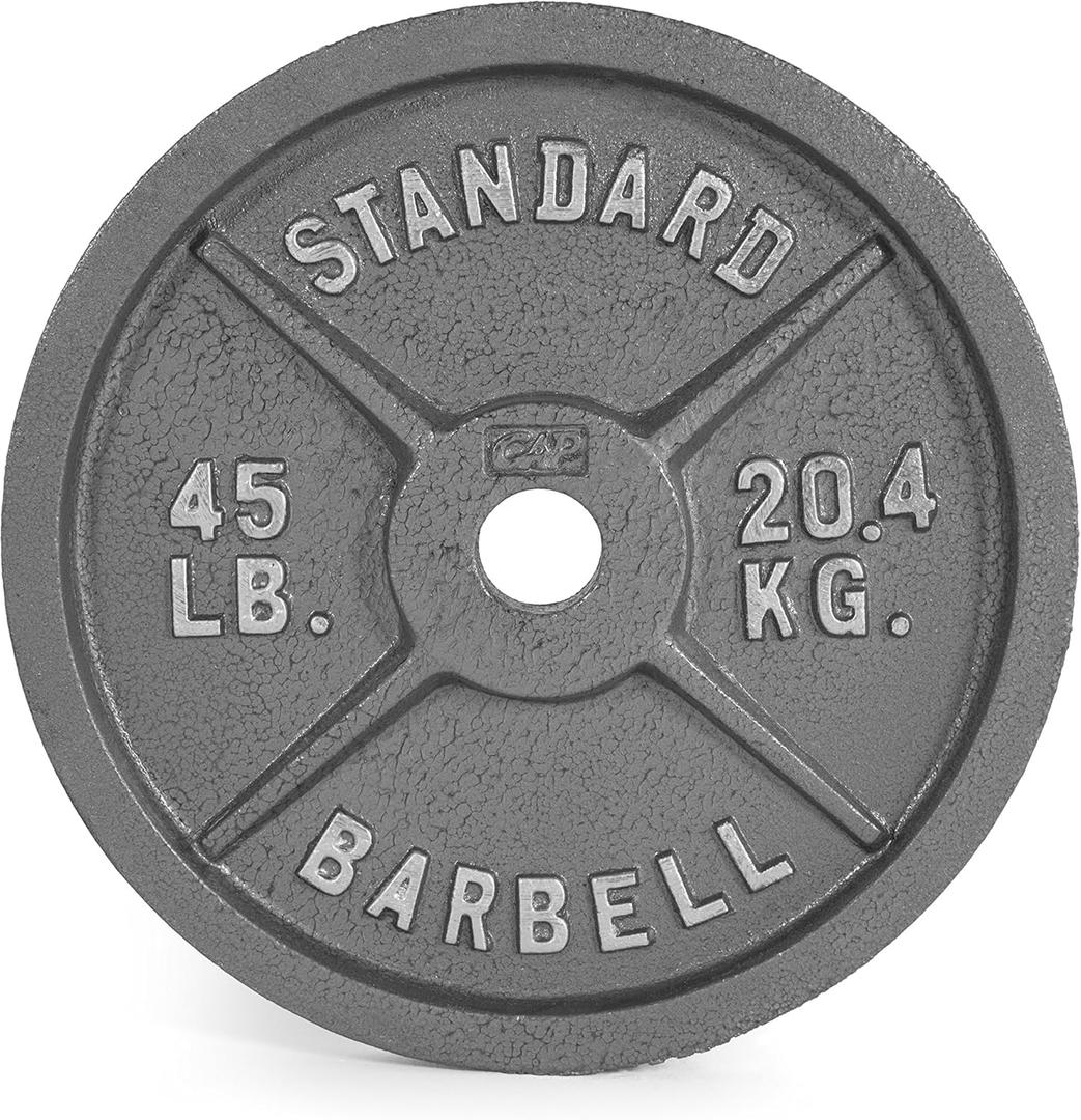 CAP Barbell 2-Inch Olympic Weight Plate | 45 LB