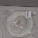1/4"ID X 3/8"OD PVC Tubing, 25FT Clear Vinyl Hose Flexible Food-Grade Line Low-Pressure Systems