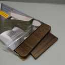 AZEN Wood Toilet Stool Squat Adult, Poop Stool for Bathroom Adults, Portable Toilet Potty Stools for Adults, 7 Inch Height (Black (1 Pack))