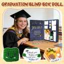 Graduation Gift for Her 2026(Contains 10 Unique Gifts) High School,College and Masters Graduation Gift Baskets,Includes Hand-Woven Cucumbers,Bouquets,Bracelets,Necklaces,Brooches,Etc.