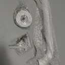 12 Inch Oil Rubbed White Grab Bar w/Anti-Slip knurled Grip, iMomwee Stainless Steel Wall Mount Bathroom Safety Handrail Support, Shower Balance Bar, Handicap Elderly Senior Assist Textured Bath Handle, White