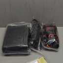 QPAU Kids Punching Bag Toy with Boxing Gloves, 66 Inch Larger Stable Kids Inflatable Boxing Bag Set, Gifts for Boys & Girls Age 6-12, for Practicing Karate, Taekwondo, MMA (Black&Red)