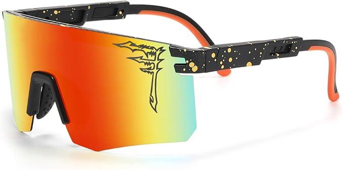 Two Size Polarized Baseball Sunglasses For Adults and Youth Boys Girls Kids UV400 Men Women Cycling Sports Glasses