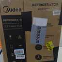 Midea MERM26B0ABB Mini Fridge, 2.7 Cu.ft Energy Star Certified Mini Refrigerator, Adjustable Thermostat, Reversible Door, Low Noise for Dorm, Office, Bedroom, Black