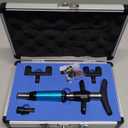 6 Levels Manual Chiropractic Spine Adjusting Corrector Tool, Manual Chiropractic Tool Spine Correction, Adjust Vertebration Cervical Force Spine Massager with 4 Head, for Improve Joint Pain