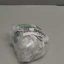 Novelty Lights 50ft Christmas String Lights, 100 Pure White LED Bulbs on White Wire, 6" Spacing, Connectable Indoor Outdoor Commercial Grade Lighting for Holidays Patio Weddings