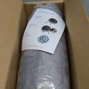 LE SURE Shown on TV Donut Dog Bed Medium Size Dog - Round Cat Beds Indoor as Bed Gift for Calming with Washable Cover, Cute Home Decor Bed with Jacquard Shaggy Plush & Anti Slip Bottom, 30 Inch, Blue (Cozy Clouds Blue)