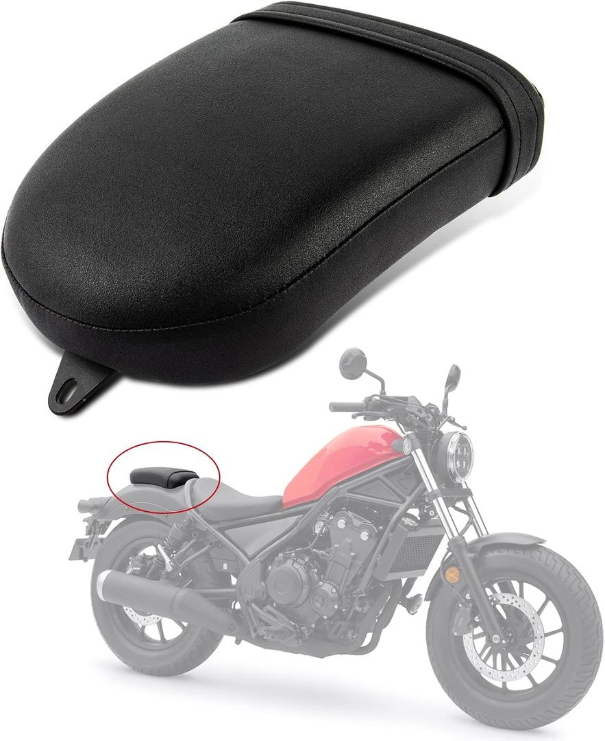 Rear Passenger Seat Cushion Pillion for Rebel CMX 500 300 2017 2018 2019 2020 2021 2023 2024 2025