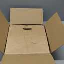 COGLARING 50Pcs 11x6x11 Brown Kraft Paper Bags with Handles, Die Cut Tote Bulk for Retail Shopping Takeout Bakery Gift Bags