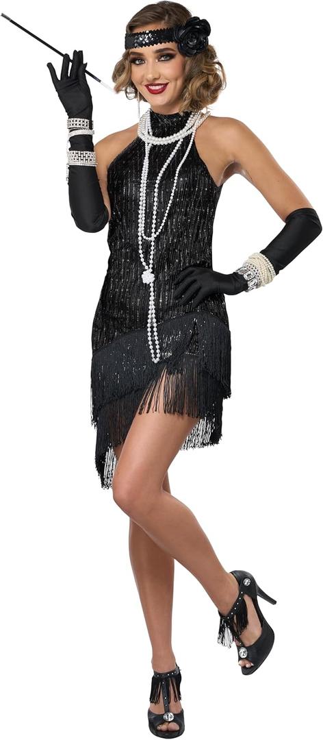 California Costumes, Fabulous Flapper, Women's Size Large