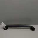 Safety Shower Grab Bars for Seniors, Stainless Steel Anti Slip Shower Handle, ADA Compliant Hand Rails, Holds up to 500 LBS Grab Bars for Elderly for Wall (Black, 18 Inches)