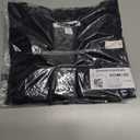 2 x Amazon Essentials Women's Sleeveless Woven Shift Dress (X-Large, Black)