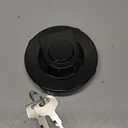 Fuel Tank Cap with 2 Keys Compatible with Takeuchi Excavators Track Loaders TB016 TB015 TB014 TB125 TL26 TL120 TL126 TL130 TL140 TL150 TL220 TL230 TL240 TL250 Replace 1552100500 15521-00500