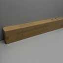 Natural Wood Floating Shelves with Lip, 40 Inch Long Black Floating Wall Shelves with Metal Bracket, Set of 2 Picture Ledge Shelf Wall Mounted Shelves for Living Room, Bedroom and Kitchen.