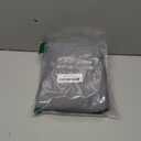 PI Blackout French Door Curtain,Privacy Thermal Insulated Door Window Curtain for Glass Door/Front Door/Sliding Door/Patio Door 1 Panel (W30XL68,Light Grey)