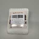 AMOAMI Waffle Bath-Mat, Super Absorbent Bath Mats for Bathroom, Boho Bathroom Rugs Non Slip Washable, Ultra Soft Bathroom-Mat with Tassels Bath Rugs for Floor Mat, 17" X 24" White