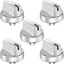 AMI PARTS WB03X29354 Gas Stove knobs 5 Packs Compatible with GE Stove Knob -Range Burner Control Knob Replacements 4585908 AP6327766 PS12296156 EAP12296156