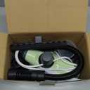 Spurgehom Handheld Steam Cleaner, Portable Steamer with Large Capacity,11-Piece Accessory Set for Floor, Car, Carpet, Upholstery, Couch, Tile, Windows Cleaning (Green)