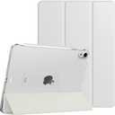 TiMOVO for iPad Air 11 Inch Case (M3/M2-2025/2024), iPad Air 5th Generation 2022/4th Gen 2020 10.9 Inch, Slim Hard Translucent Back Cover, Support Auto Wake/Sleep, Apricot Gray