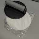 TWOLEMON Smash Burger Press 6.7-Inch Round Cast Iron Grill Press with Ergonomic Silicone Handle  Heavy-Duty Bacon with Unique Burger Design for Even Grilling