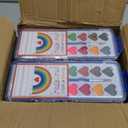 Valentines Day Gifts for Kids, 24 Pack Watercolor Paint Set with Paintbrush for Kids, Prizes Exchange Gifts Valentines Party Favors for Preschool Classroom School