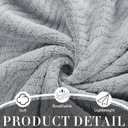 SmoothNovelty 2 Pcs Oversized Bath Towels 40 x 80 Inch, Extra Large Bath Sheets Microfiber Lightweight & Quick Dry, Jumbo Shower Towels for Adults Beach, Gym, Pool, Spa, Travel (Light Gray)