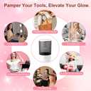 Electric Makeup Brush Cleaner, 6500RPM Automatic Makeup Brush Cleaner Machine, Portable Design with 1800mAh Rechargeable Battery for Makeup Brushes, Perfect Gift for Makeup Lovers