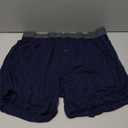 DAVID ARCHY Mens Underwear Bamboo Rayon Boxers for Men Breathable and Cool Men's Boxer Shorts with Button Fly 3 or 5 Pack (Large, A1, Navy Blue/Black/Dark Gray)