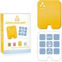 36 Pcs Sticky Refill Glue Cards, Compatible with Safer Home SH502, Dynatrap DT3005W-DS3, DT23005-06, Targets Moth, Fly, Mosquito, Gnat and More, Safe and Super Sticky (Macaron Yellow)