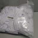 100 Pcs White Washable Removable Universal for Wedding Party Dining Banquet Polyester Spandex Stretch Slipcovers Chair Covers