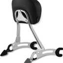 Quick Release Passenger 17" Sissy Bar for Indian 2014-2026 (Chrome)