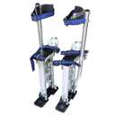 15-23In Adjustable Drywall Stilts for Sheetrock Painting or Cleaning Silver