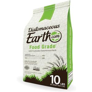 DiatomaceousEarth Food Grade Diatomaceous Earth 10lb | 100% Organic, All-Natural Powder | Safe for Humans & Pets | OMRI Listed for Organic Use