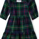 The Children's Place girls Long Sleeve Casual Dresses, XL