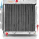 4-Row Radiator Replacement for 1963-1969 Dodge Charger
