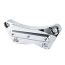 MoKitDora Touring 1 Inch Top Clamp Anti-Slip Handlebar Risers Clamps Compatible with 1997-Later Harley Touring Models, Chrome