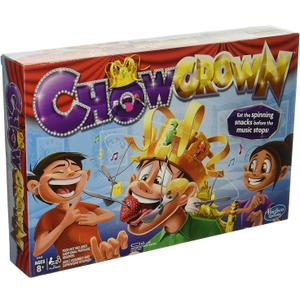 Hasbro Gaming Chow Crown Game Kids Electronic Spinning Crown Snacks Food Kids & Family Game