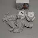 Baby Noise Cancelling Earmuffs, Infant Headphones for Babies 0-36 Months, Infant Ear Protection with Adjustable Headband Noise Cancelling Headphones for Improves Sleep, Baby Travel Essentials for Outdoor (Grey)