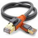 Cat 8 Ethernet Cable 10ft, High Speed LAN Cables 40Gbps 2000MHz Shielded, Heavy Duty 26AWG Outdoor Indoor Cat8 RJ45 Internet Cord Compatible with Gaming PC PS5 Xbox Router Modem Office Industrial