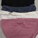 Women's Cotton Underwear High Waisted Underwear Soft Briefs Full Coverage Ladies Panties 5 Pack(Regular & Plus Size) (Large, Multicolor-5pcs-g2)