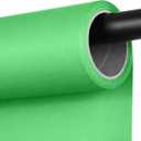 Seamless Photography Background Paper Roll, Blue Photo Paper Backdrop for Photography, Video and Streaming (Stinger, 53" x16')