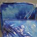 EAGLE PEAK Outdoor Deep Seat Patio Seat Cushion Set, 25 x 25 x 5 inch, 2-Piece Back Chair Cushion, Set of 1, Tie Dye Blue