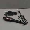 3 in 1 Thermal Brush 1.5" Curling Iron Staightener and Volumizer Brush