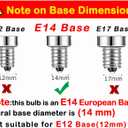 E14 LED Bulb Dimmable,110V 400LM 40W Equivalent Neutral White 4000K,E14 European Base Candelabra Bulbs,C35 Clear Vintage Torpedo Shape Bulb for Chandeliers,Pendant,Ceiling Fan(6-Pack)
