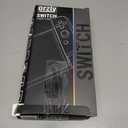 Orzly Carry Case Compatible with Nintendo Switch and New Switch OLED Console - Black Protective Hard Portable Travel Carry Case Shell Pouch with Pockets for Accessories and Games