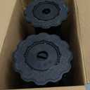 Wlrrcwdttc 4 Pcs Adjustable Height Bed Support Legs 8.513 inch, Bed Frame Center Support Legs for Bed Frame/Bed Center Slat, Bed Support Reinforcement Parts Bed Slats Support Leg Bed Legs Replacement