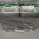 100 Pack Clear Clamshell Food Containers, Disposable Plastic Hinged Clamshell Take Out Container with Lids, To Go Food Containers for Dessert, Hamburger, Cakes Slice, Cookies, Salads, Snacksetc