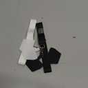 CACOE Phone Lanyard 2 Pcs-Adjustable Neck Strap,Universal Crossbody Lanyards Compatible with Most Smartphones (Black+White, 21.65")